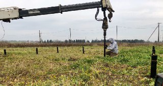 Установка винтовых свай Глазов цена от 3057 руб.