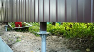 Винтовые сваи для забора купить в Глазов по оптимальной цене от 2344 руб