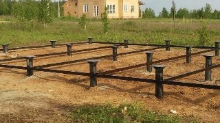 Установка и монтаж - винтовые сваи в Глазове для свайного фундамента дома. Цена от 2038 руб - видео закручивание